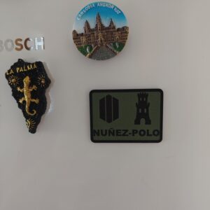Placas Militares Imantadas Personalizadas