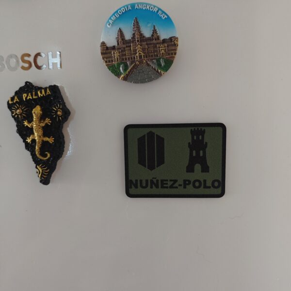 Placas Militares Imantadas Personalizadas