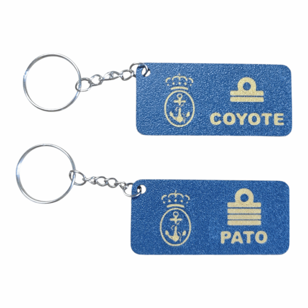 Llaveros Personalizados con Nombre, Empleo y Arma – Identificación Funcional con Estilo Táctico - Imagen 4