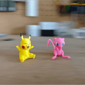 Figuras Pokémon impresas en 3D – 5 cm