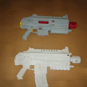 Réplica Impresa en 3D – Bolter Warhammer 40K