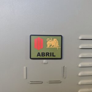 Placas Militares Imantadas Personalizadas - Imagen 1