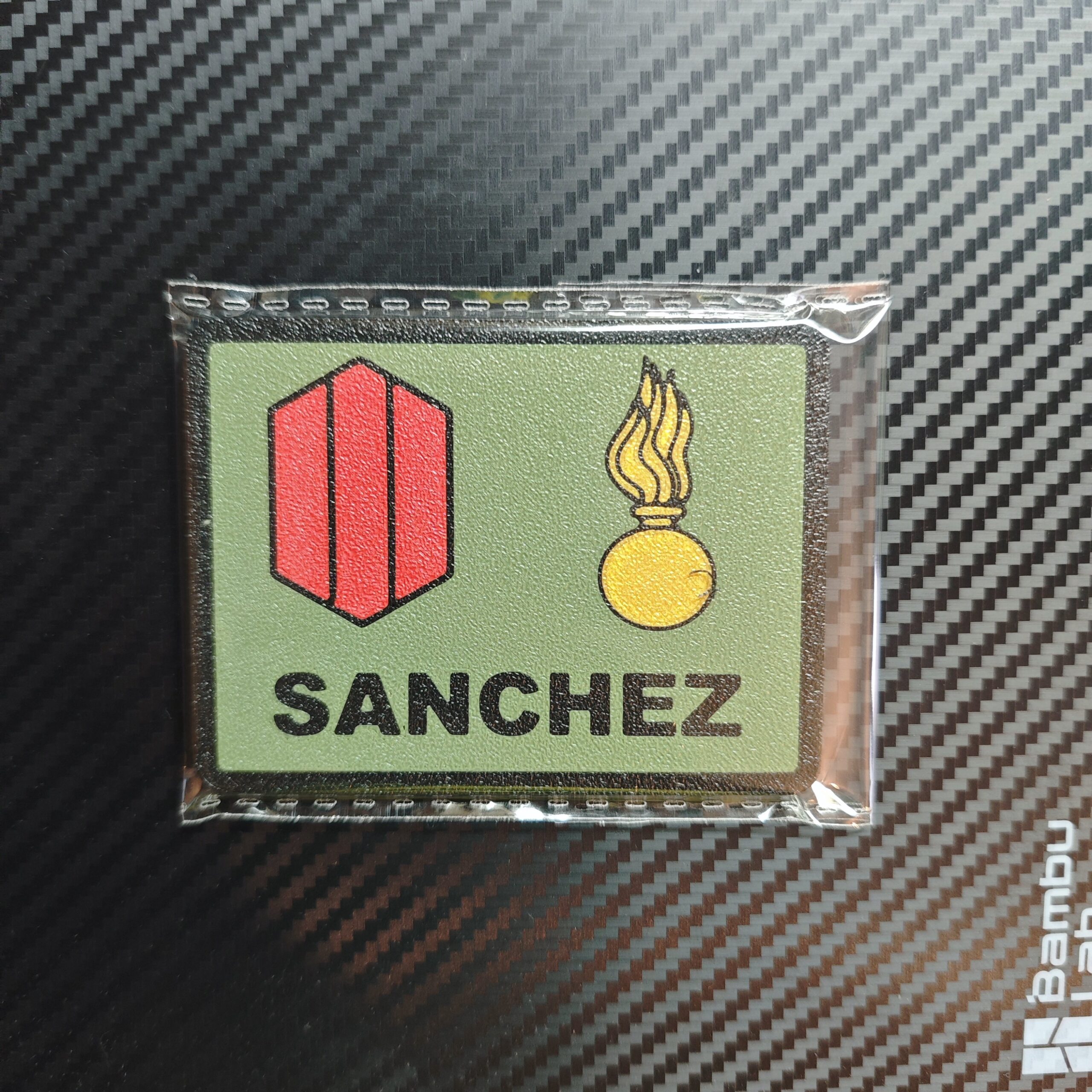 Placas Militares Imantadas Personalizadas