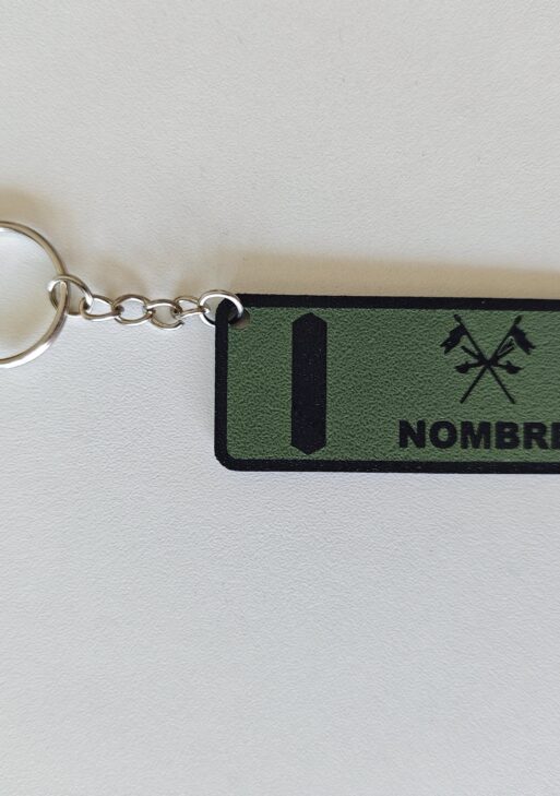 Llavero Galleta Militar Personalizado