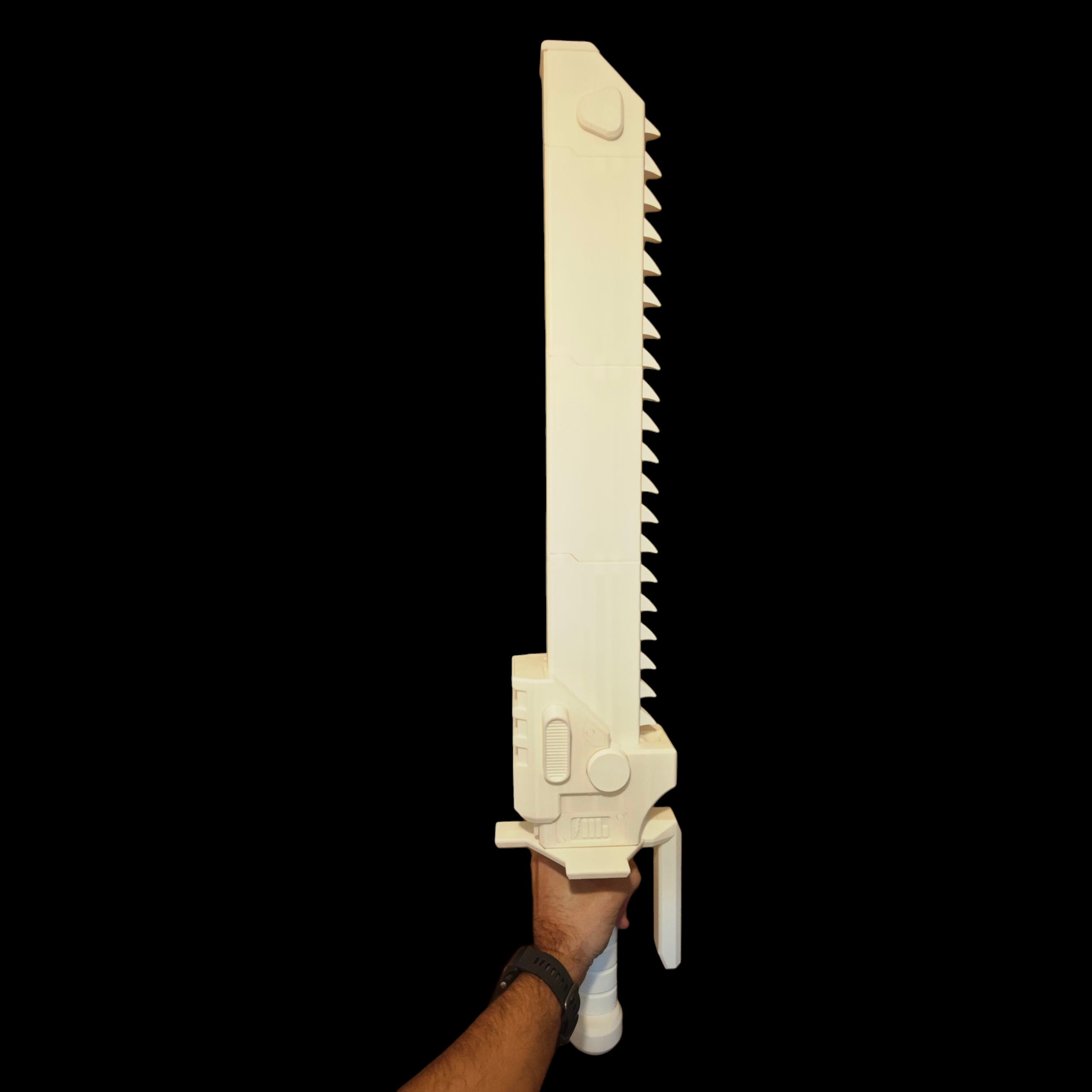Espada Sierra Chainsword MK1 – Réplica Impresa en 3D | Tamaño Real | Cosplay y Coleccionismo - Imagen 1