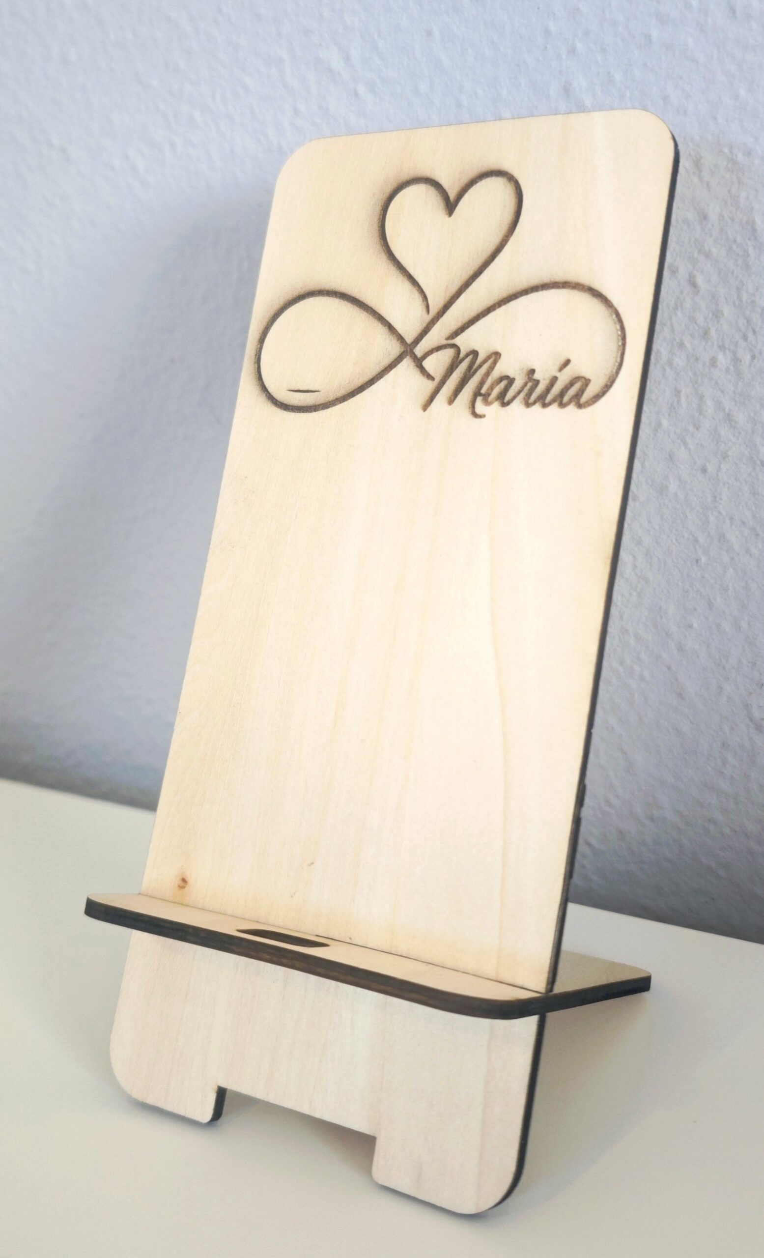 Soporte móvil personalizado con nombre o diseño